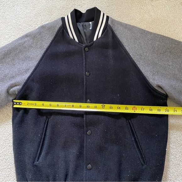 Vintage Wool Blend Varsity Jacket - Picture 6 of 8